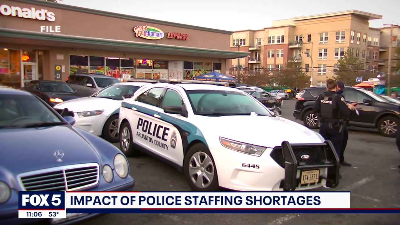 Arlington County Police reducing services due to officer shortage